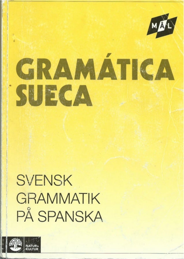 gramatica sueca